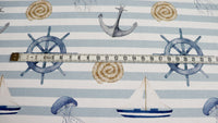 
              Canvas maritim Anker und Boote
            