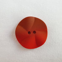 Knopf Knöpfe Welle zwei Loch 32mm rot
