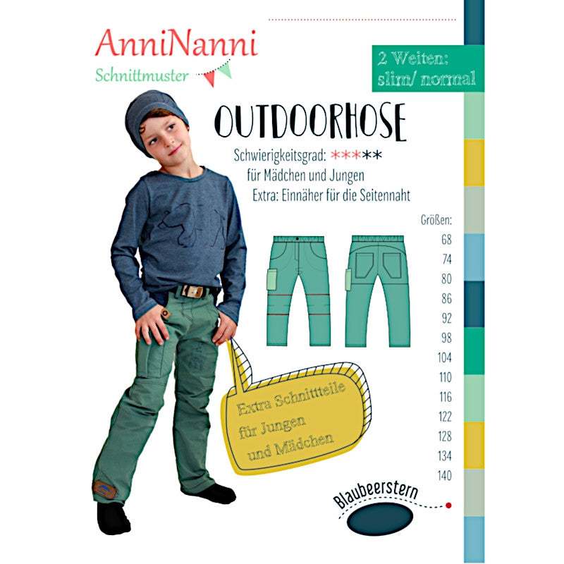 Schnittmuster Outdoorhose AnniNanni