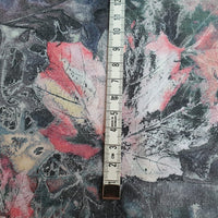 Jersey Blätter Blatt grau 1,46m REST